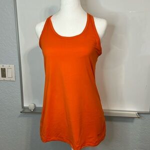 Nike Dri-Fit Racerback Tank Orange